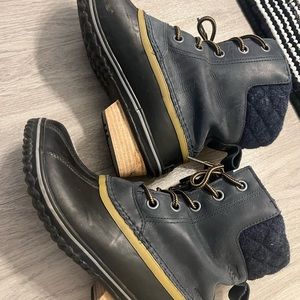 Navy Sorel Waterproof Boots